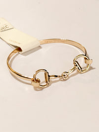 A Bit of Glam Gold Bracelet Cuff