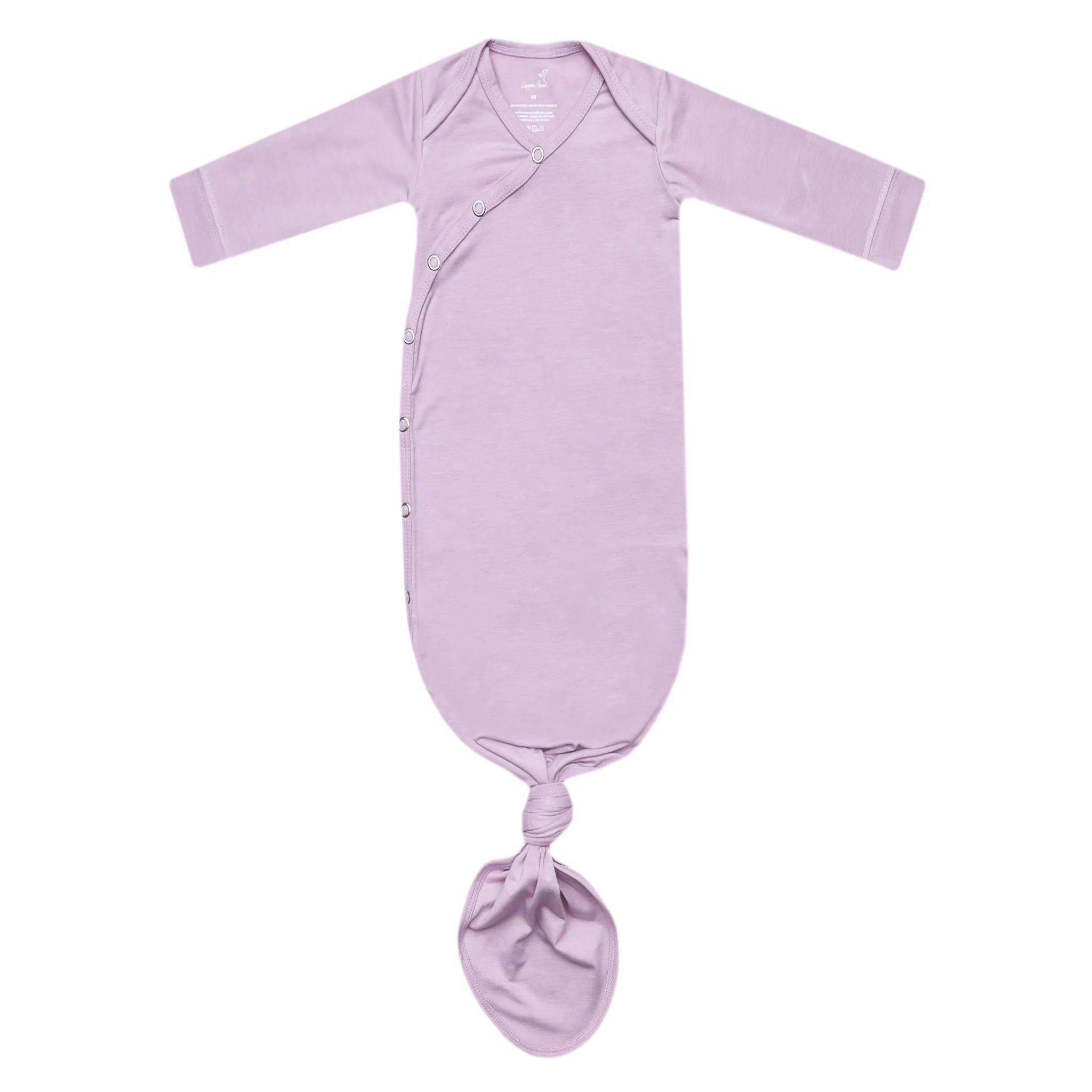 Copper Pearl Newborn Knotted Gown - Lily