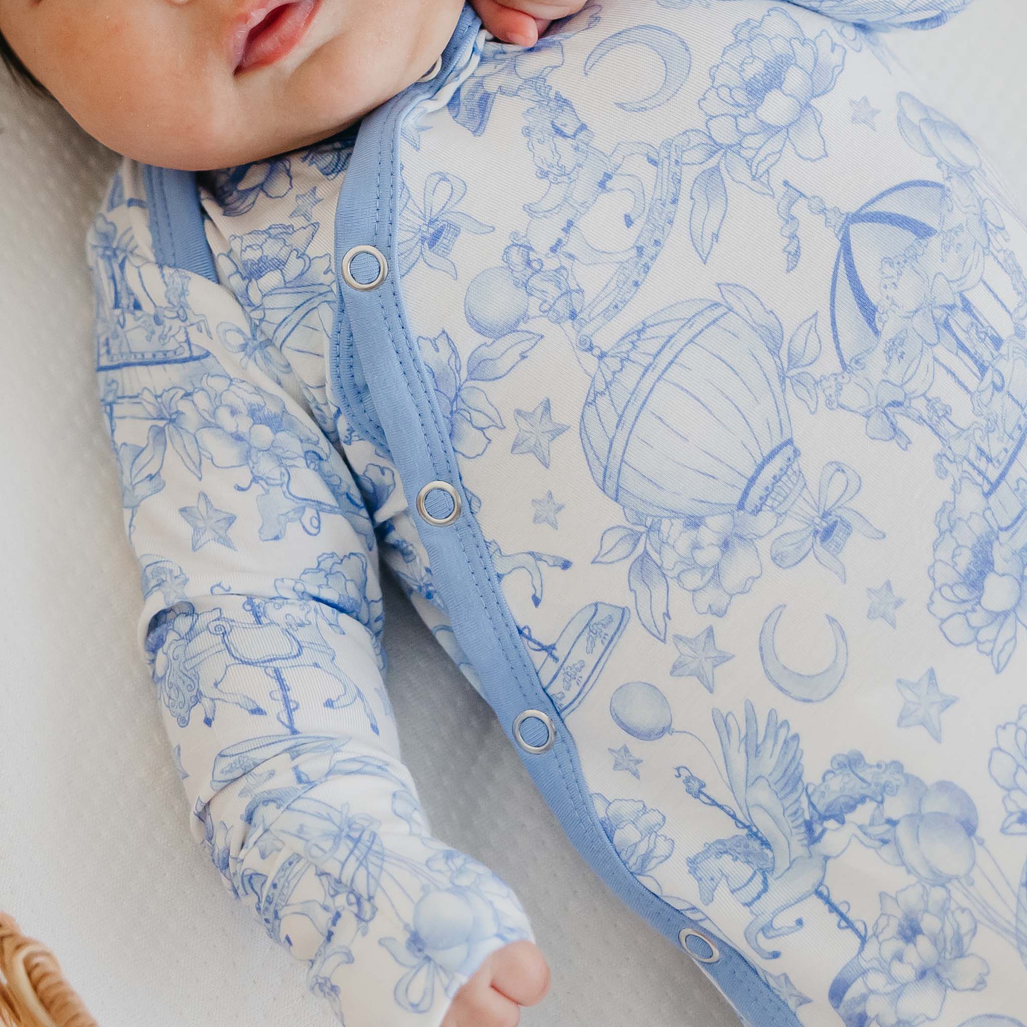 Copper Pearl Newborn Knotted Gown - Vintage Carnival