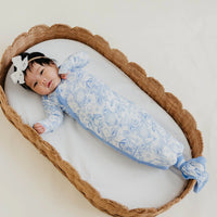 Copper Pearl Newborn Knotted Gown - Vintage Carnival