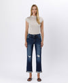 High Roller Cropped Straight Leg Jeans