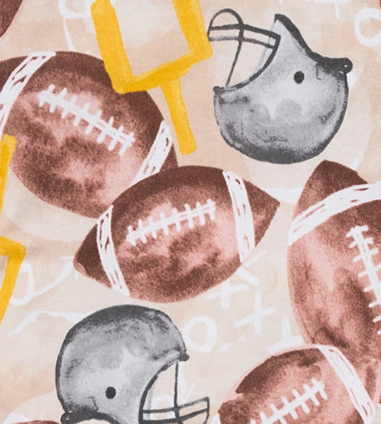 Football Season Organic Pajamas