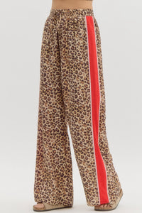 Living Luxe Leopard Drawstring Pants