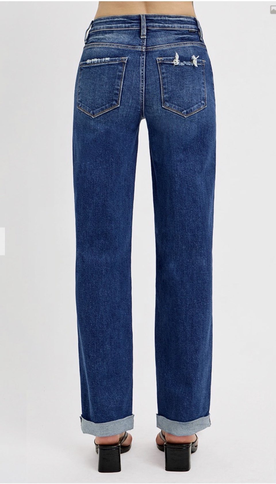 Willa Wide Leg Dark Wash Jeans