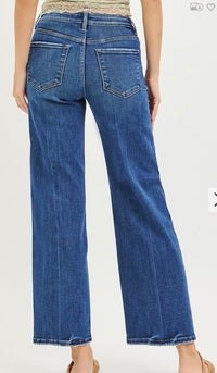 Townes High Rise Tummy Control Straight Leg Jeans