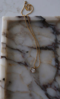 CSP | The Nova Necklace : 18K Gold Plated Stainless Steel | Water Resistant