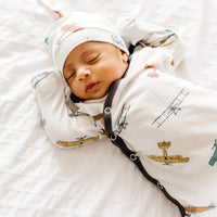 Copper Pearl Newborn Knotted Gown - Ace