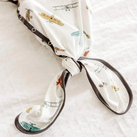 Copper Pearl Newborn Knotted Gown - Ace