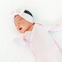 Copper Pearl Newborn Knotted Gown - Blossom