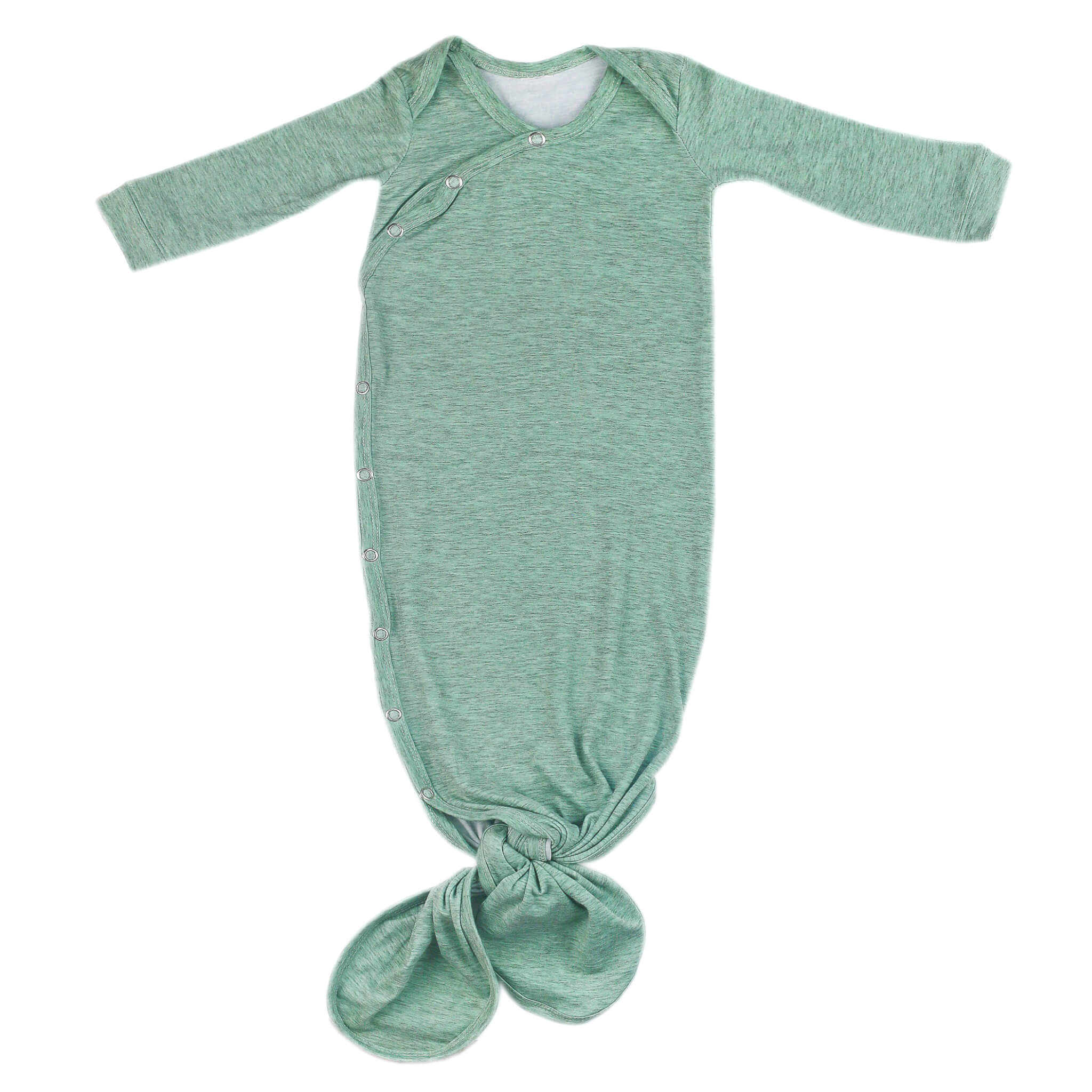 Copper Pearl Newborn Knotted Gown - Emerson