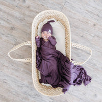 CP Knotted Gown - Plum