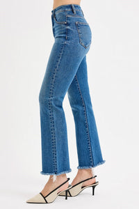 Go-To Blues Tummy Control High Rise Straight Leg Jeans