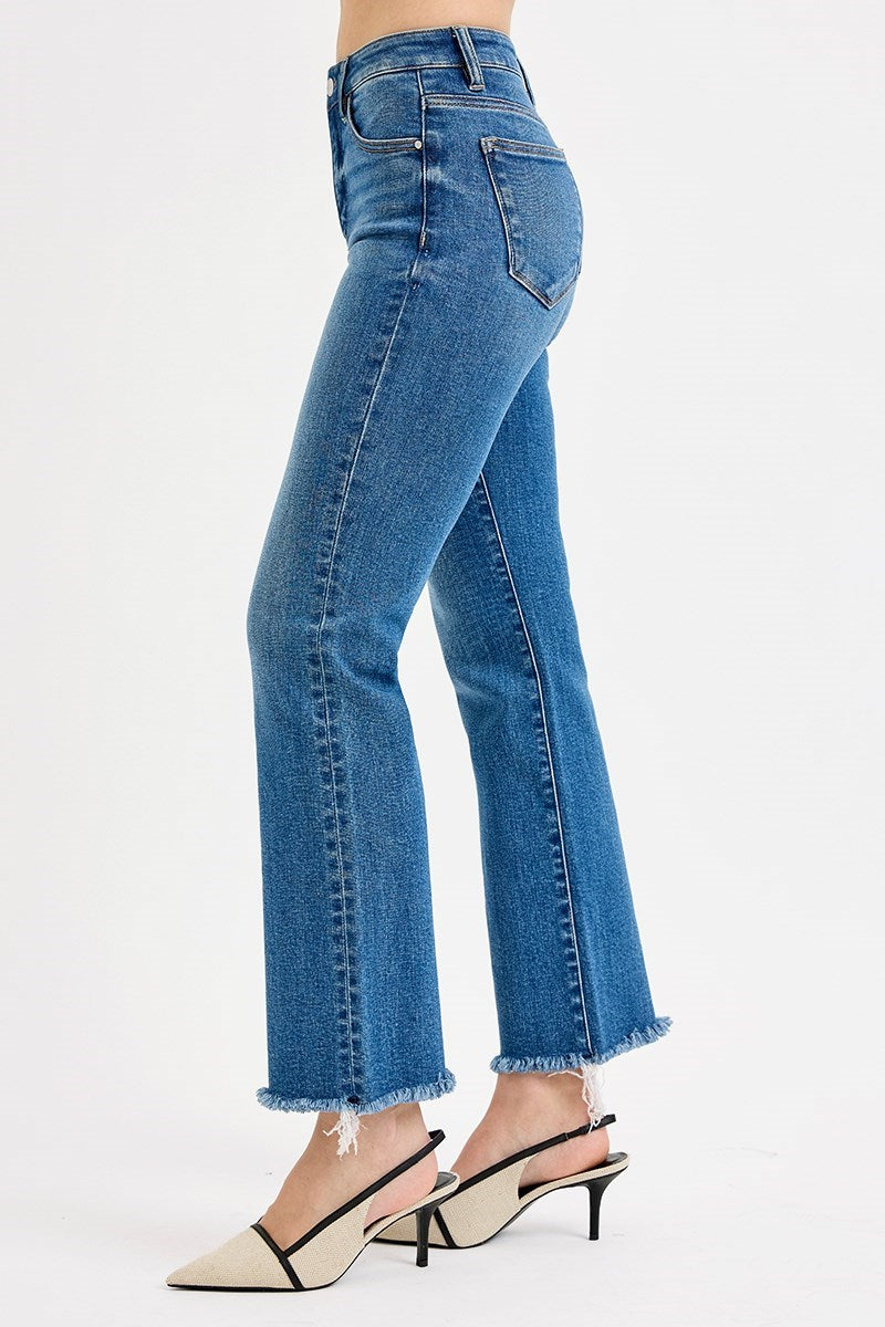 Go-To Blues Tummy Control High Rise Straight Leg Jeans