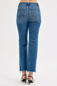 Go-To Blues Tummy Control High Rise Straight Leg Jeans