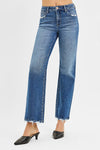 Classic High Rise Straight Leg Jeans