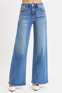 Rodeo Drive High Rise Wide Leg Jeans