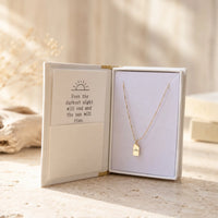 Lenny & Eva | Storytellers Necklace Collection - The Sun Will Rise