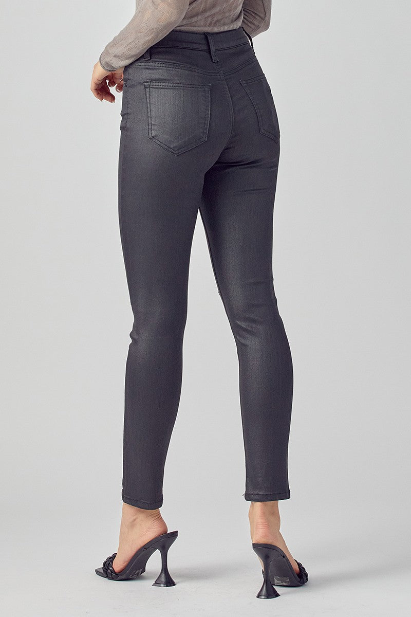 Runway Ready Coated Jeans