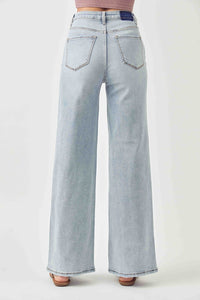 Ryleigh High Rise Trousers- Light Wash