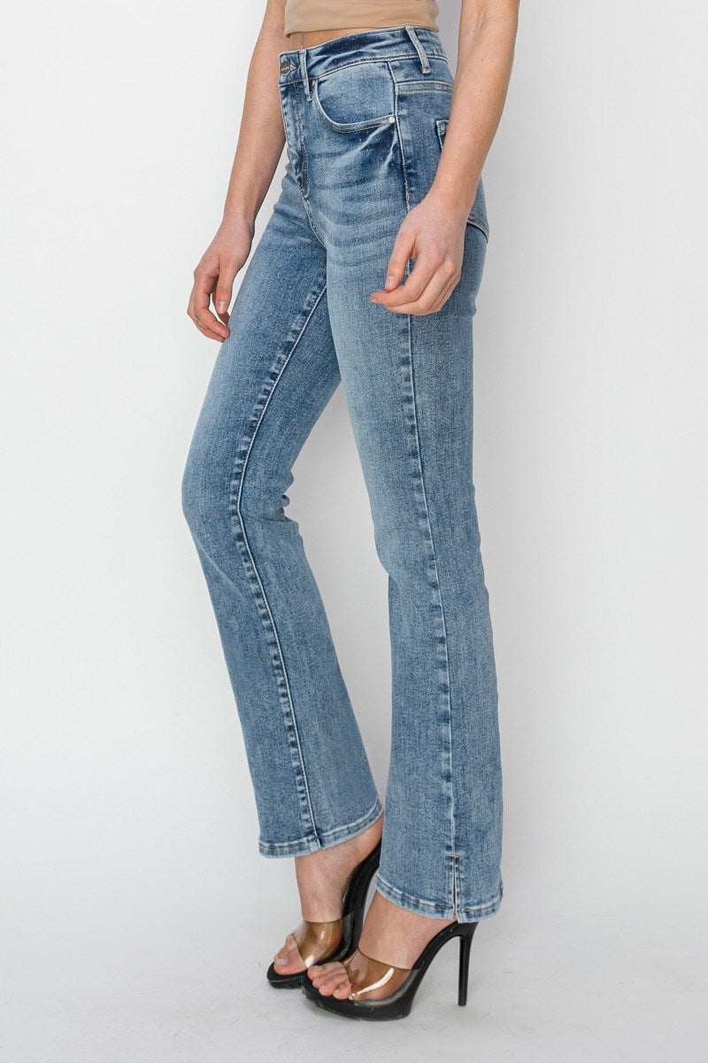 Hollyn High Rise Slim Straight Leg Jeans