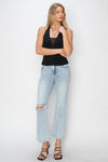 Candice High Rise Cropped Jeans