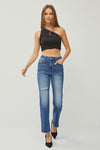 Salem High Rise Straight Leg Jeans