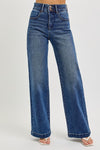 Humphrey High Rise Tummy Control Wide Leg Jeans