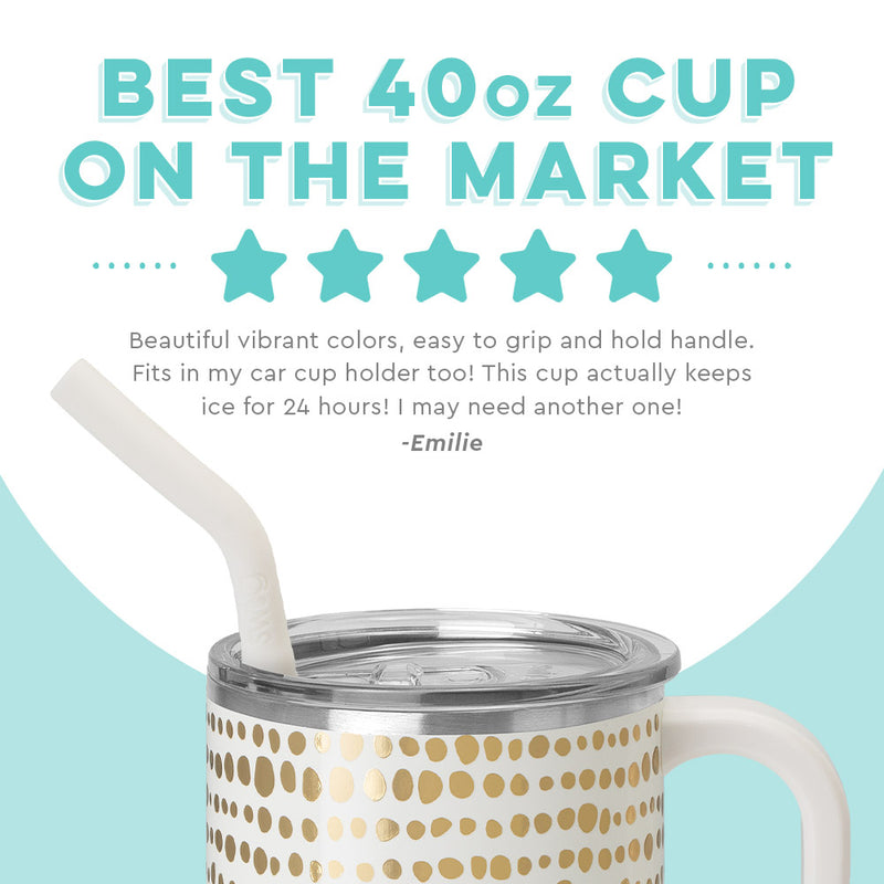 Swig 40oz Mega Mug Tumbler - Glamazon Gold