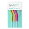 Neon Reusable Straw Set