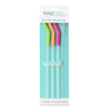 Neon Reusable Straw Set