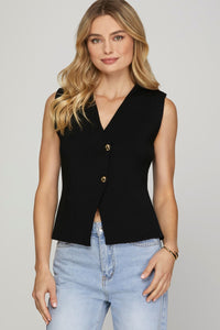 The Rachel Knit Vest