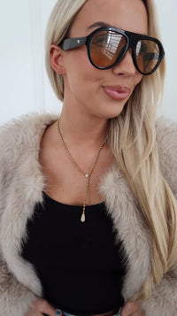 CSP | The Lainey Necklace : 18K Gold Plated Stainless Steel | Water Resistant