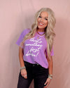 That's Another First Down Puff Print Graphic Tee