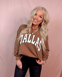 Cocoa Dallas Graphic Pullover