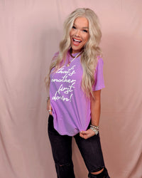 That's Another First Down Puff Print Graphic Tee