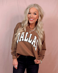 Cocoa Dallas Graphic Pullover