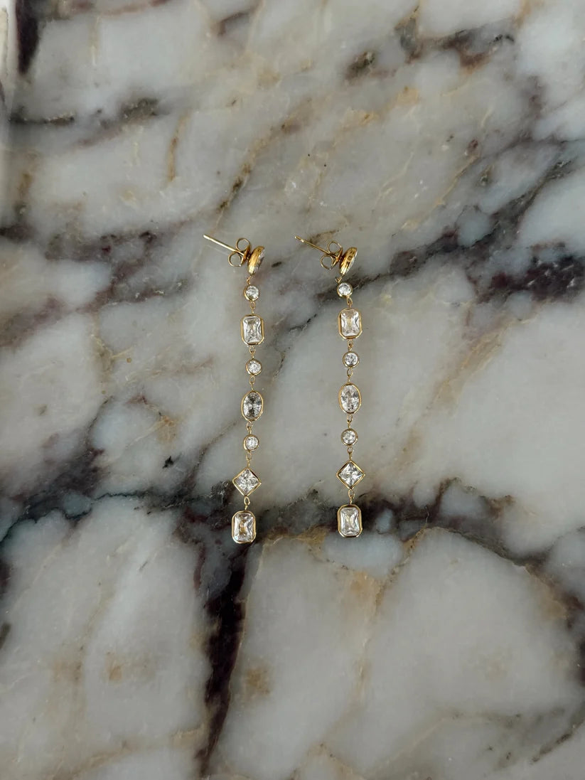 CSP | The Blair Earrings : 18k Gold Plated Stainless Steel