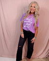 That's Another First Down Puff Print Graphic Tee