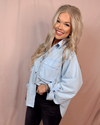 Bare Blue Linens Chambray Button Up