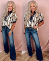 Hawn High Rise Classic Cut Raw Hem Jeans