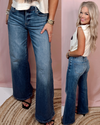 Rodeo Drive High Rise Wide Leg Jeans