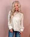 Laced In Elegant Embroidery Detailed Blouse