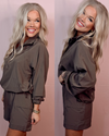 Care-Free Cool Girl Cargo Shorts - Espresso