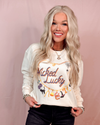 Wicked Lucky Spooky Charms Graphic Sweatshirt