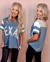 Texas Magnolias Floral Applique Tee