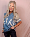 Texas Magnolias Floral Applique Tee