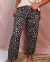 Legacy Leopard High Rise Barrel Jeans