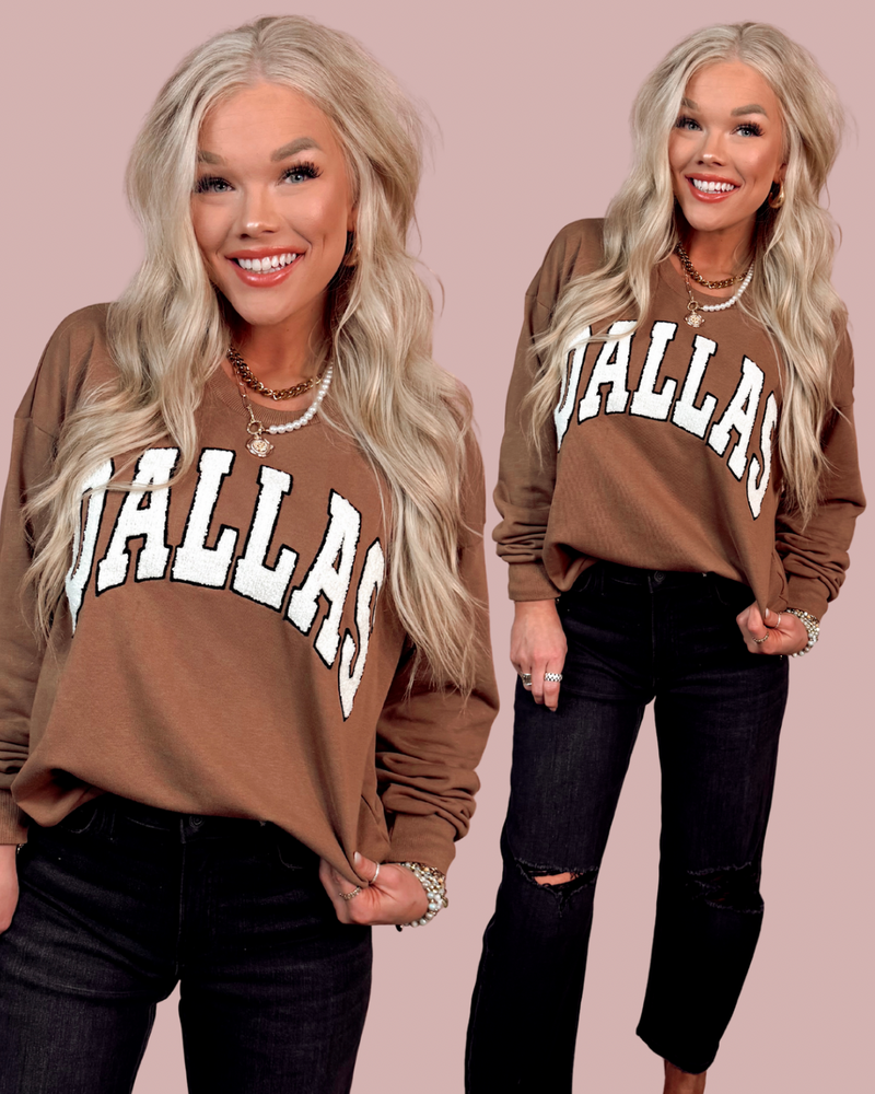 Cocoa Dallas Graphic Pullover
