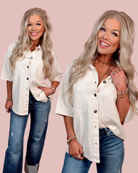 Easy Breezy Beautiful Cotton Button Up