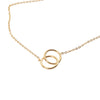 Alco Perfect Timing 18K Gold Plated Water Resistant Necklace